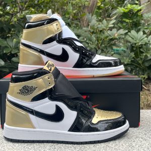 Air Jordan 1 Retro High Gold Top 3